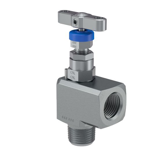 Picture of Parker HNAV6MO4M4F - Needle Pattern Hand Valves, Straight and Angle Styles – H Series