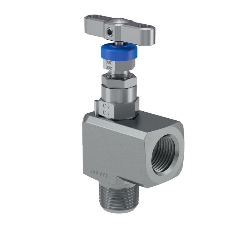 Picture of Parker HNAV6MO4M4F - Needle Pattern Hand Valves, Straight and Angle Styles – H Series