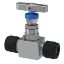 Picture of Parker HNV6MO4FFHP3BM - Needle Pattern Hand Valves, Straight and Angle Styles – H Series