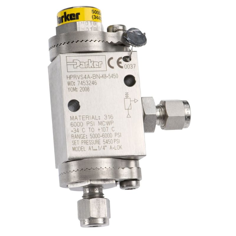 Picture of Parker HPRV-S-4A4F-BN-K2 - Needle Valve, Proportional Relief Valve 6,000 PSI - H Series