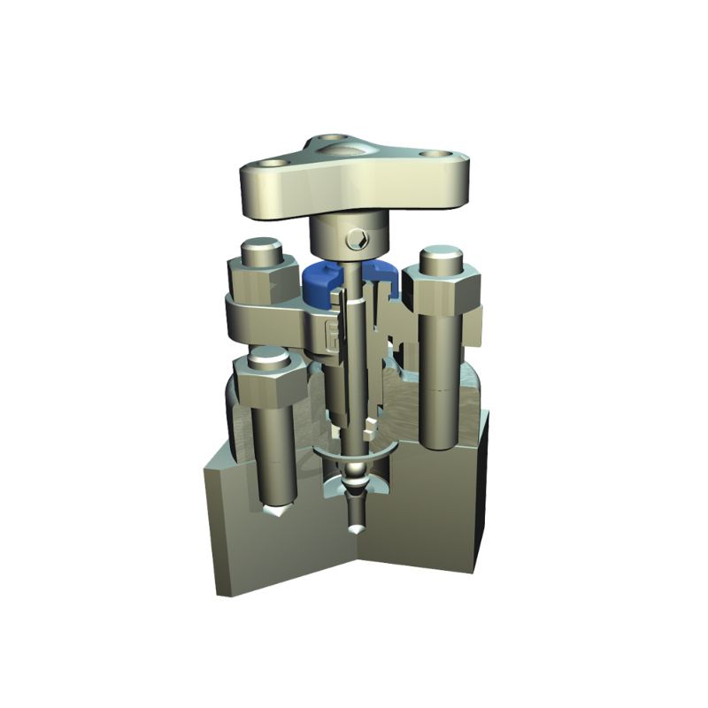 Picture of Parker HYNV6MO4FF - Needle Valve (6,000 PSI) - HYNV Series