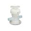 Picture of Parker MV-16-0612-01 - UHP PFA Manual Diaphragm (3/4 inch) 2 Way Valve – MV-16 Series