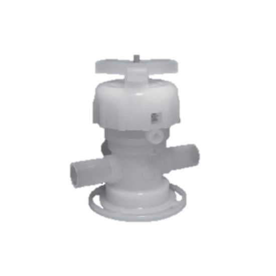 Picture of Parker MV-16-3612 - UHP PFA Manual Diaphragm (3/4 inch) 3 Way Valve – MV-16 Series
