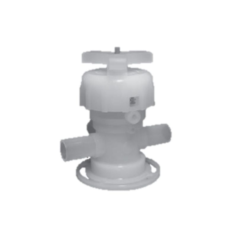 Picture of Parker MV-16-3612 - UHP PFA Manual Diaphragm (3/4 inch) 3 Way Valve – MV-16 Series