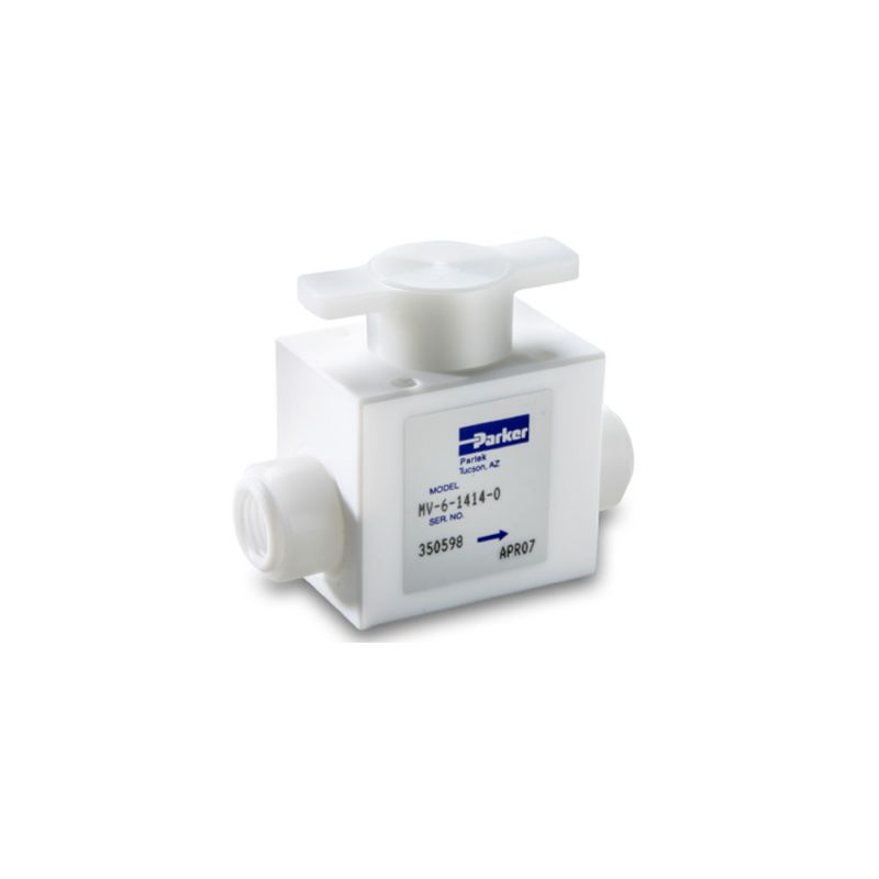 Picture of Parker MV-6-116116-0 - PTFE UHP Manual Ball Valve (sizes up to 1 inch) – MV-6 Series