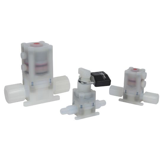 Picture of Parker MV2204VT0FL06FL06T - Ultra High Purity Fluoropolymer (PFA) Valves - 22 Series