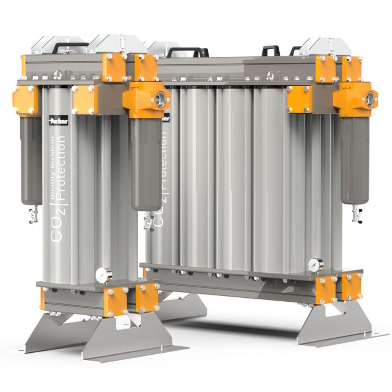 Picture of Parker PCO2-3200 DUPLEX - PCO2 Carbon Dioxide Quality Incident Protection Systems (flow rates up to 4354kg/h)