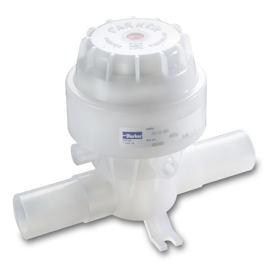 Picture of Parker PV-12-002-T - UHP PFA Air-operated Diaphragm (1 inch) 2 Way Valve – PV-12 Series