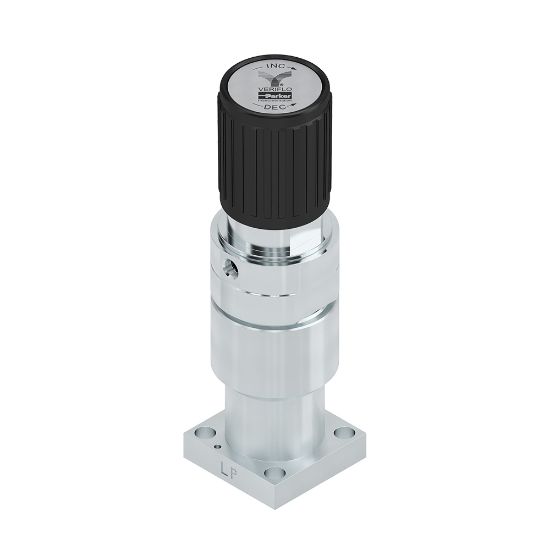 Picture of Parker SMSQ2MICRO130E30102 - Ultra-High Purity (UHP) Surface Mount Tied-diaphragm Pressure Regulator – SMSQ2Micro Series