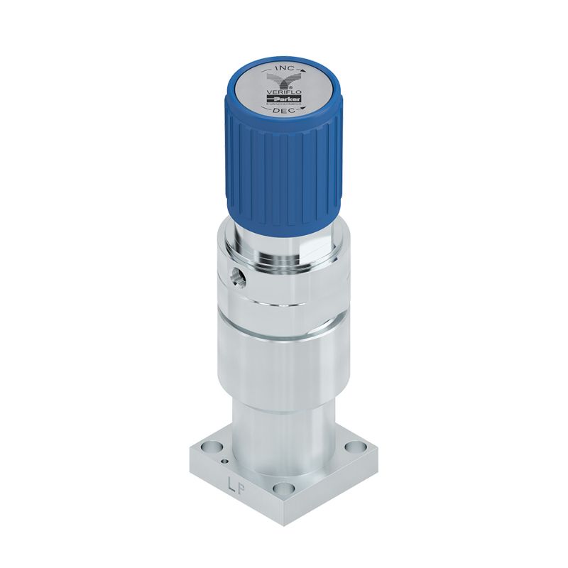 Picture of Parker SMSQ2MICRO30102 - Ultra-High Purity (UHP) Surface Mount Tied-diaphragm Pressure Regulator – SMSQ2Micro Series