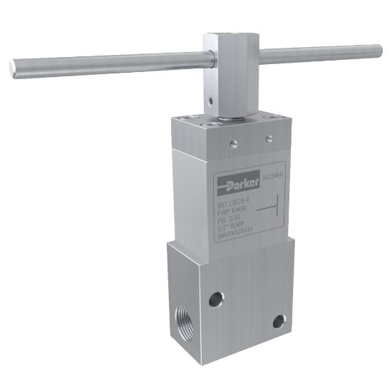 Picture of Parker SNV8E106B1-HN - Subsea Needle valve, Non-Rising, Non-Rotating Stem