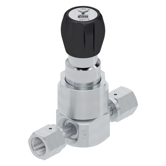 Picture of Parker SQ2MICRO130E302PFSFF - Ultra-High Purity (UHP) Tied-diaphragm Pressure Regulator – SQ2Micro Series