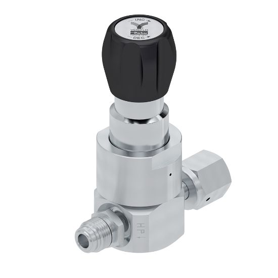 Picture of Parker SQ2MICRO130E602PFSMF - Ultra-High Purity (UHP) Tied-diaphragm Pressure Regulator – SQ2Micro Series