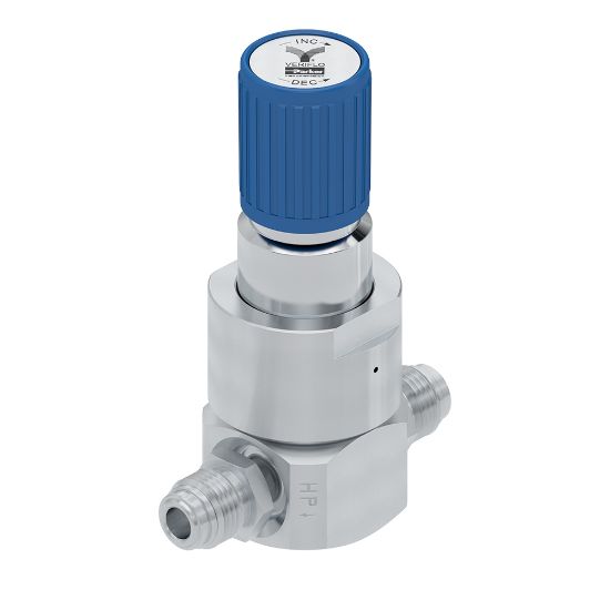 Picture of Parker SQ2MICRO302PFSMM - Ultra-High Purity (UHP) Tied-diaphragm Pressure Regulator – SQ2Micro Series
