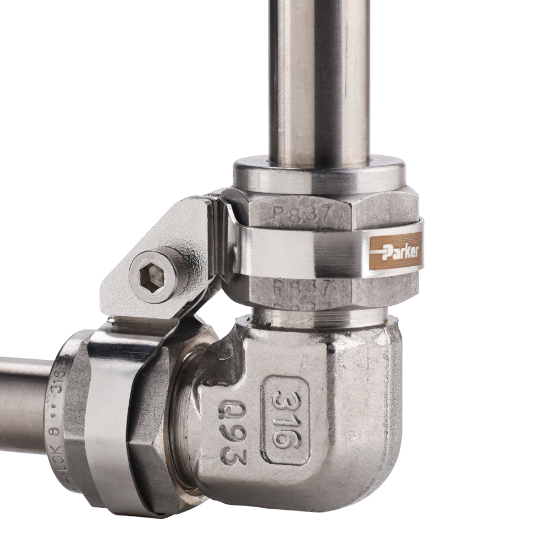 Picture of Parker WF-10HZ-6MO - WireFree - Tube Fitting Locking Device