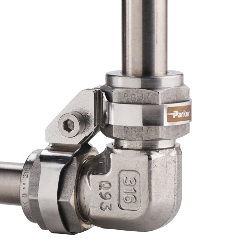 Picture of Parker WF-10HZ-6MO - WireFree - Tube Fitting Locking Device