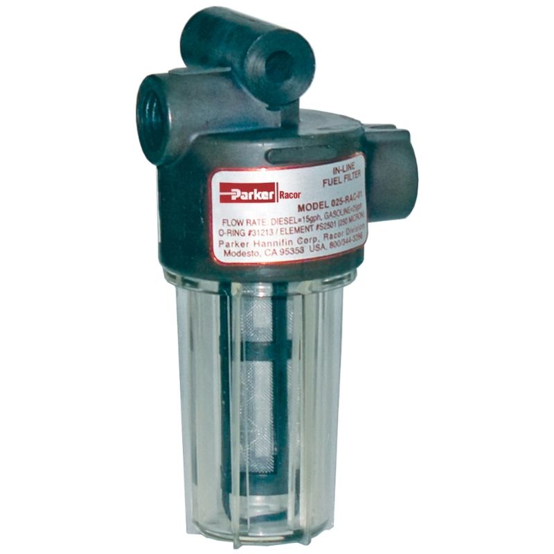 Picture of Parker 025-RAC-01 - Fuel Prefilters and Strainers – Racor 025 and PS120 Series