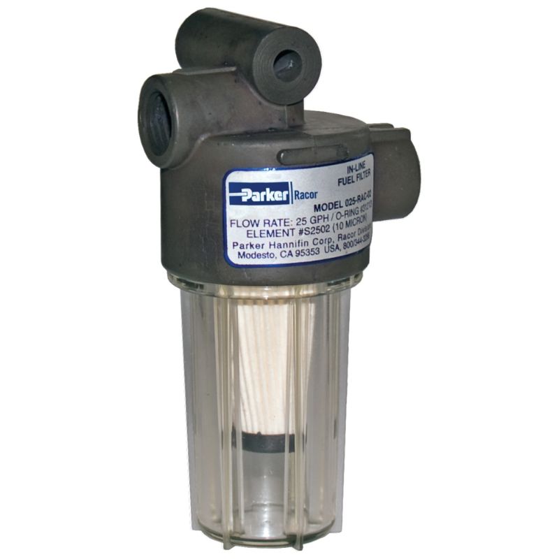 Picture of Parker 025-RAC-02 - Fuel Prefilters and Strainers – Racor 025 and PS120 Series