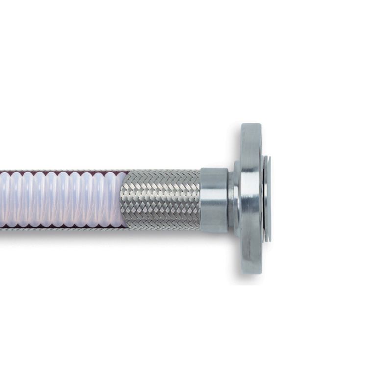 Picture of Parker 08-SCW - Convoluted PTFE Hose with 304 Stainless Steel Braid - SCW/SCB