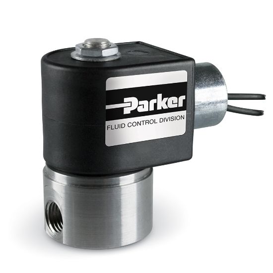 Picture of Parker 71215SN21N00N0C111Q3 - Parker 2-Way Normally Closed, 1/4" NPT General Purpose Solenoid Valves
