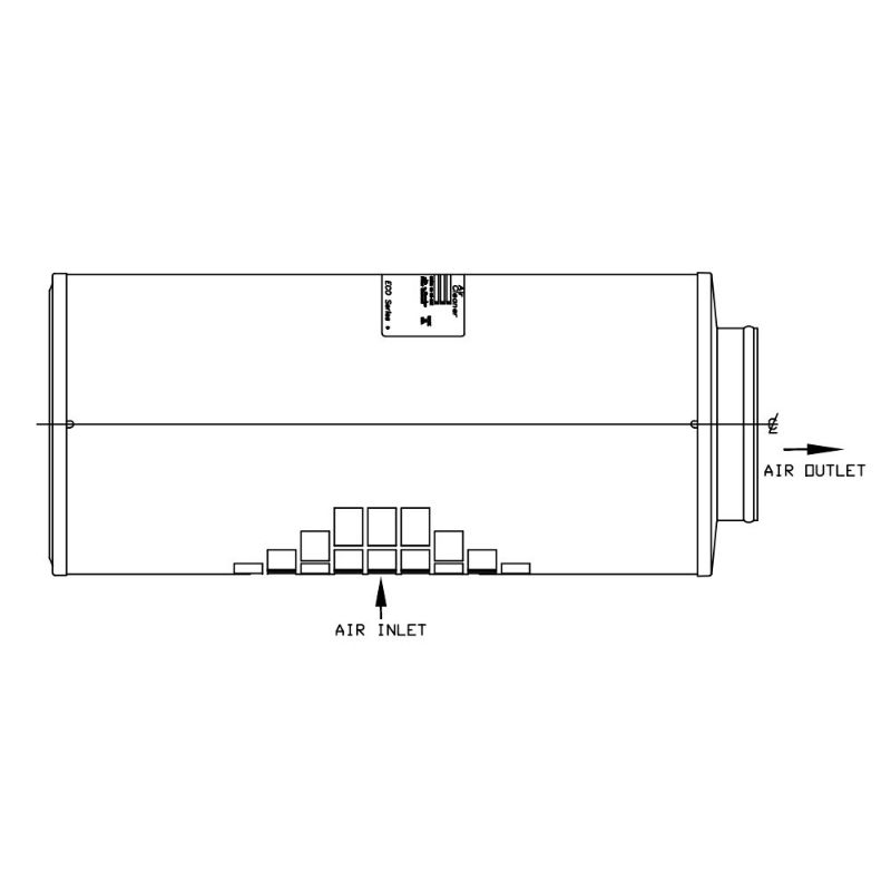 Picture of Parker 071338013 - Disposable Engine Air Filters – Racor ECO Series