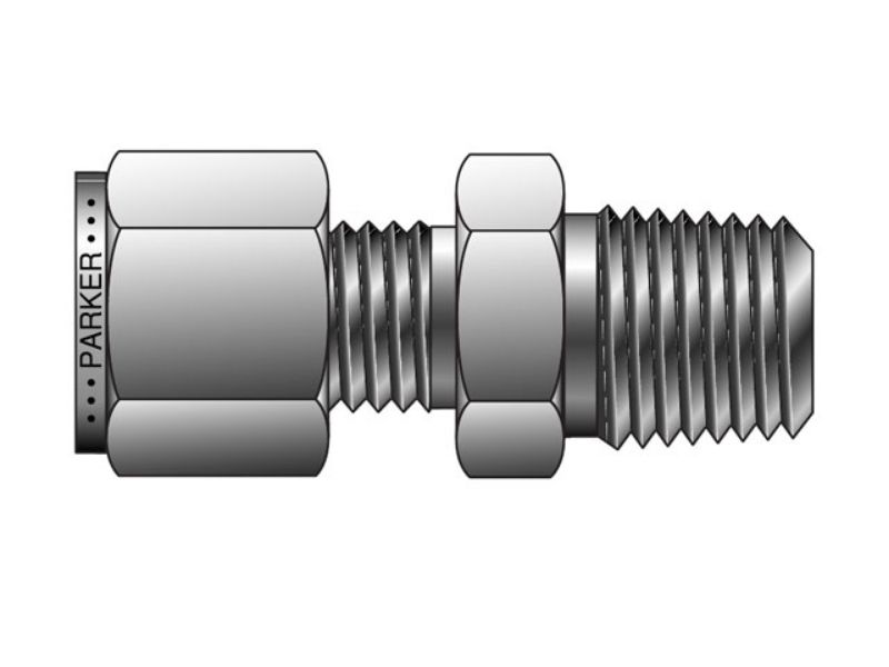 Picture of Parker 1-4 FBZ-B - CPI Inch Tube NPT Male Connector - FBZ