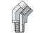 Picture of Parker 3/4 CD45-B BP - Pipe & Port 45° Elbow CD45