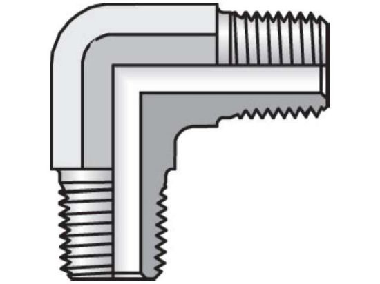 Picture of Parker 3/4 CR-B BP - Pipe & Port 90° Elbow CR