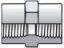 Picture of Parker 1/8 GG-B BP - Pipe & Port Coupling GG