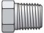 Picture of Parker 1/4 HP-SS BP - Pipe & Port Plug and Cap HP