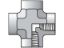 Picture of Parker 3/4 KMMOO-S BP - Pipe & Port Cross KMMOO
