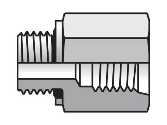Picture of Parker 1/4X1/4F4OHGS BP - Pipe & Port Reducer, Expander, Conversion F4OHG5