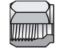 Picture of Parker 3 BU-S BP - Ferulok Nut, Ferrule, Locknut BU