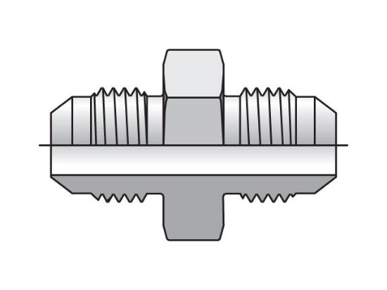 Picture of Parker 6-4 LHTX-SS BP - Triple-Lok 37° Straight LHTX
