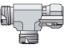 Picture of Parker 8 R6LO-SS FKM - Seal-Lok ORFS Tee R6LO
