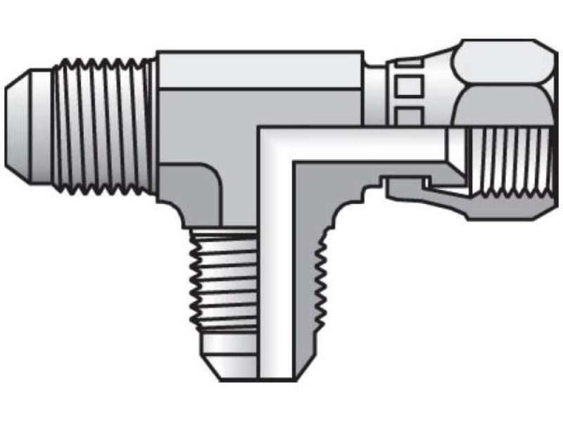Picture of Parker 4 R6X-SS BP - Triple-Lok 37° Tee R6X