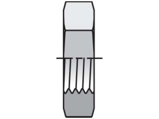 Picture of Parker 4 WLN-SS BP - Triple-Lok 37° Nut, Sleeve, Locknut WLN