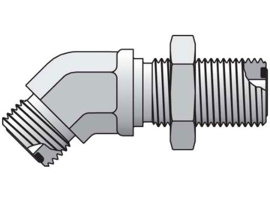 Picture of Parker 16 WNLO-WLNL-S BP - Seal-Lok ORFS 45° Elbow WNLO
