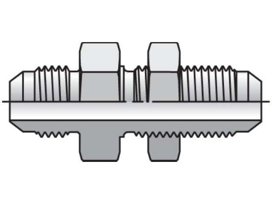 Picture of Parker 5 WBTX-S - Triple-Lok 37° Straight WTX