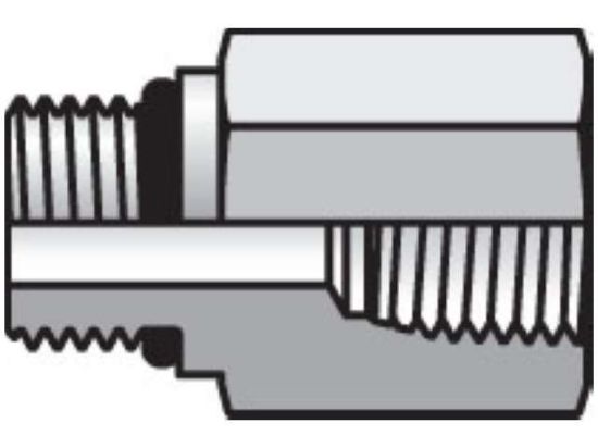 Picture of Parker 12-3/4 F5G-S - Pipe & Port Reducer, Expander, Conversion F5OG