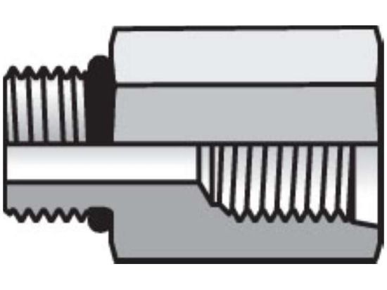 Picture of Parker 10-6 F5OG5-S BP - Pipe & Port Reducer, Expander, Conversion F5OG5