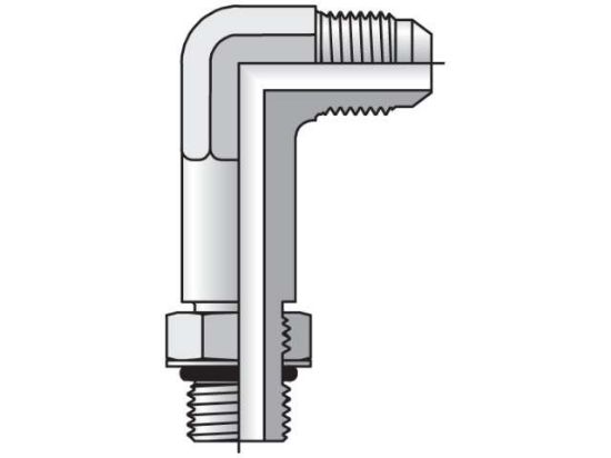 Picture of Parker 16 CC5OX-S BP - Triple-Lok 37° 90° Elbow CC5OX