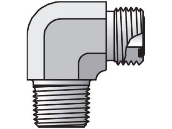 Picture of Parker 6-8 CLO-S BP - Seal-Lok ORFS 90° Elbow CLO