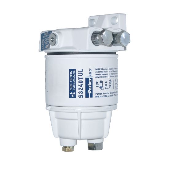 Picture of Parker 120R-RAC-02 - Marine Fuel Filter Water Separator – Racor Spin-on Series