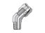Picture of Parker 4 VU-SS - Ferulok 45° Elbow VBU