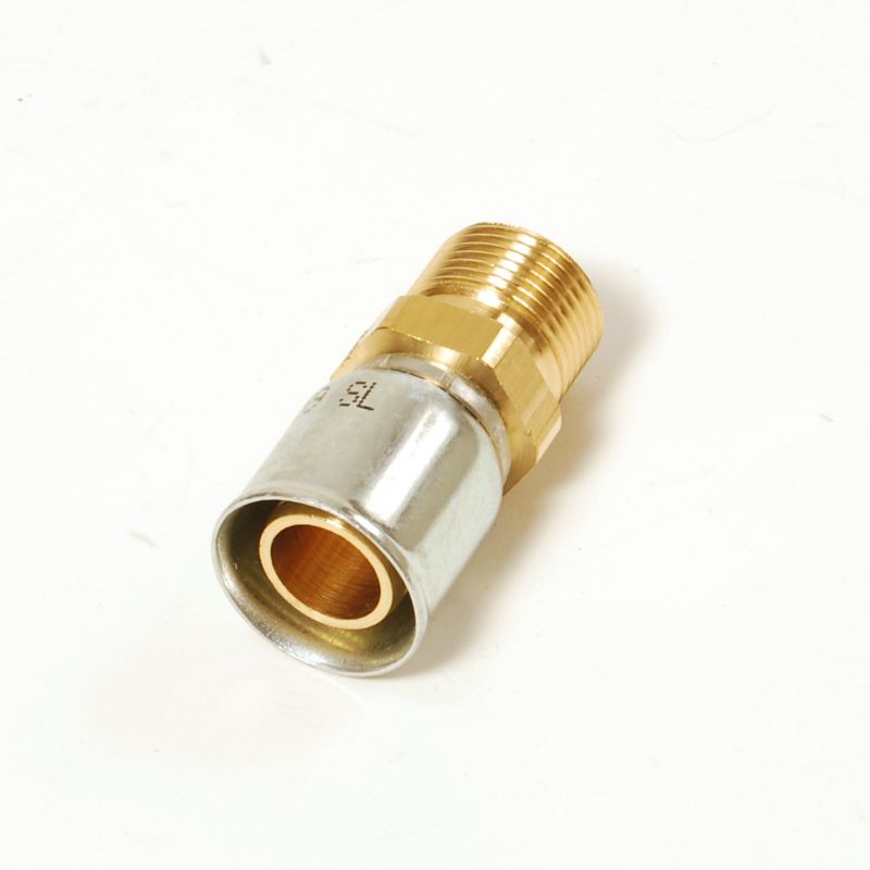 Picture of Parker 16191N-8-8 - Permanent Fittings for PTFE Hose - 91/91N