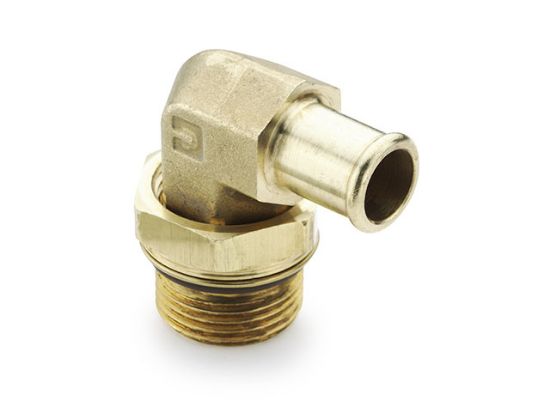 Picture of Parker 1695HB-10-10 - Beaded Hose Barb Elbow to SAE Straight Thread 1695HB