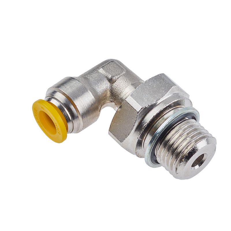 Picture of Parker 169PLP-10M-4G - Push-to-Connect Nickel Plated Instant Fittings - Prestolok PLP Metal
