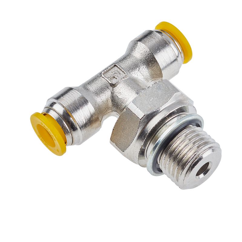 Picture of Parker 172PLP-12M-4G - Push-to-Connect Nickel Plated Instant Fittings - Prestolok PLP Metal