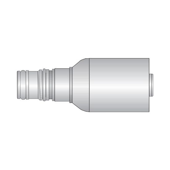 Picture of Parker 1WU56-6-6 - Rapid Assembly Fittings for Parflex Hose